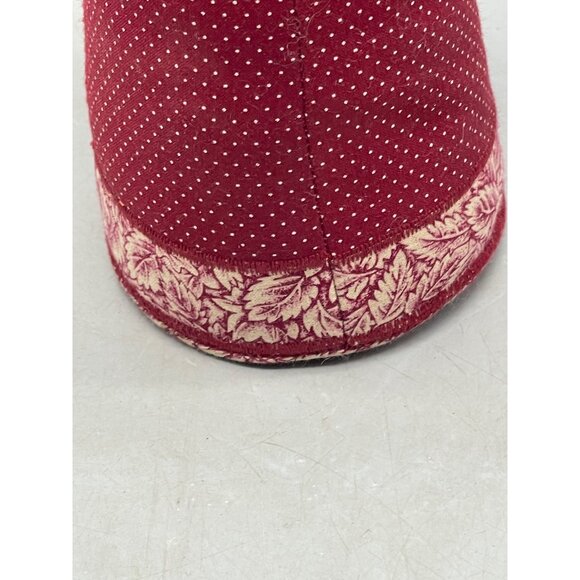 handmade vintage plush Christmas Santa figurine decor red bag 1989 13.5" READ - Picture 6 of 10